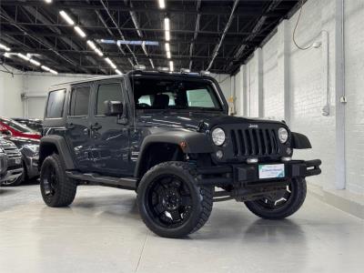 2016 JEEP WRANGLER UNLIMITED SPORT (4x4) 4D SOFTTOP JK MY17 for sale in Melbourne - South East